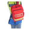 EVAQ8 Emergency Grab Bag Empty Red Rucksack For Storing And