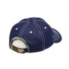 WITHMOONS Gorra de béisbol de algodón con bordado de hueso