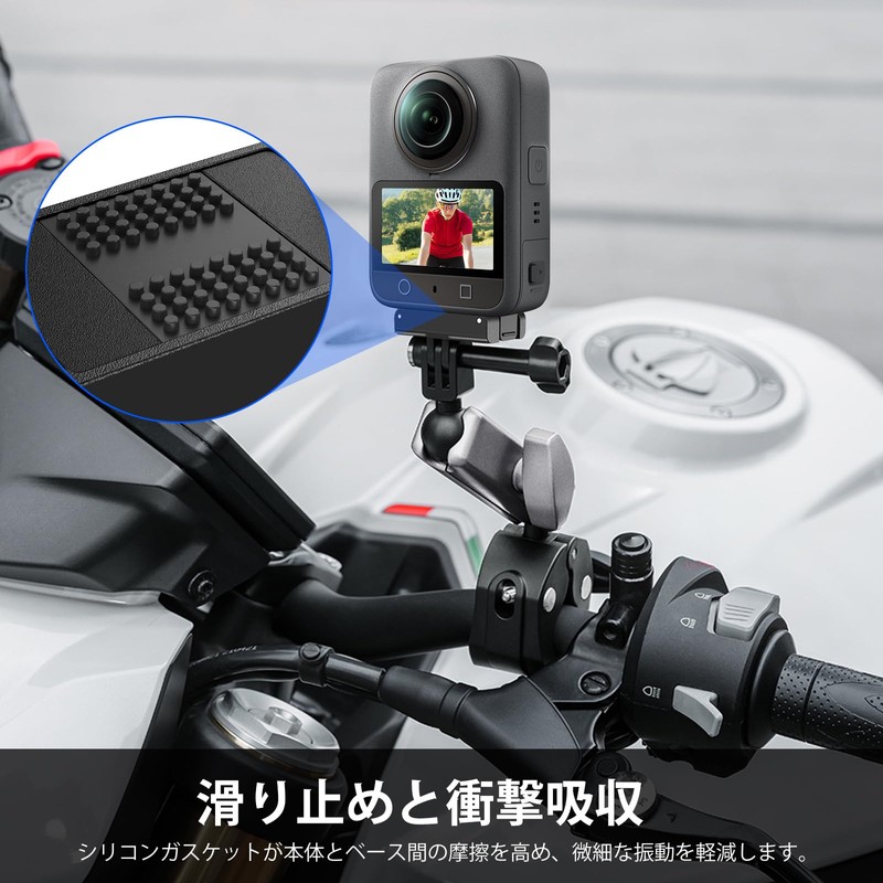 PULUZ Magnetic Quick Release Adapter for DJI Action 5 Pro