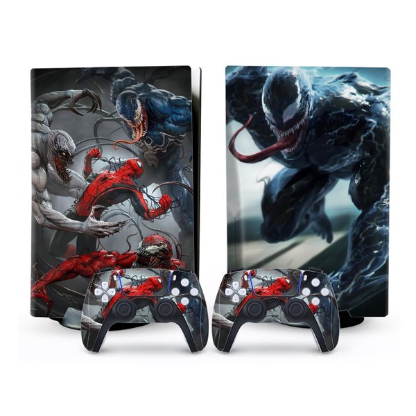 Toxxos PS5 Skin - Disc Edition Console and Controller Accessories