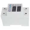 Overvoltage Undervoltage Protector LED Adjustable Self Reset Current Protector AC