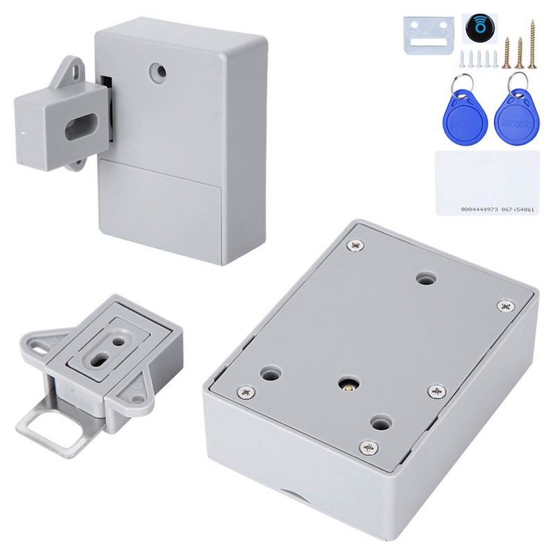 125KHz Smart Cabinet Lock Electronic RFID Card Opening No Drill