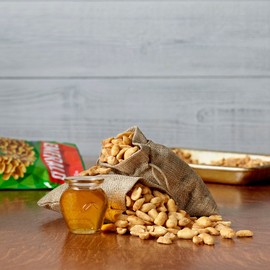 Emerald Virginia Peanuts, Honey Roasted, 10 Ounce (Pack of 6)