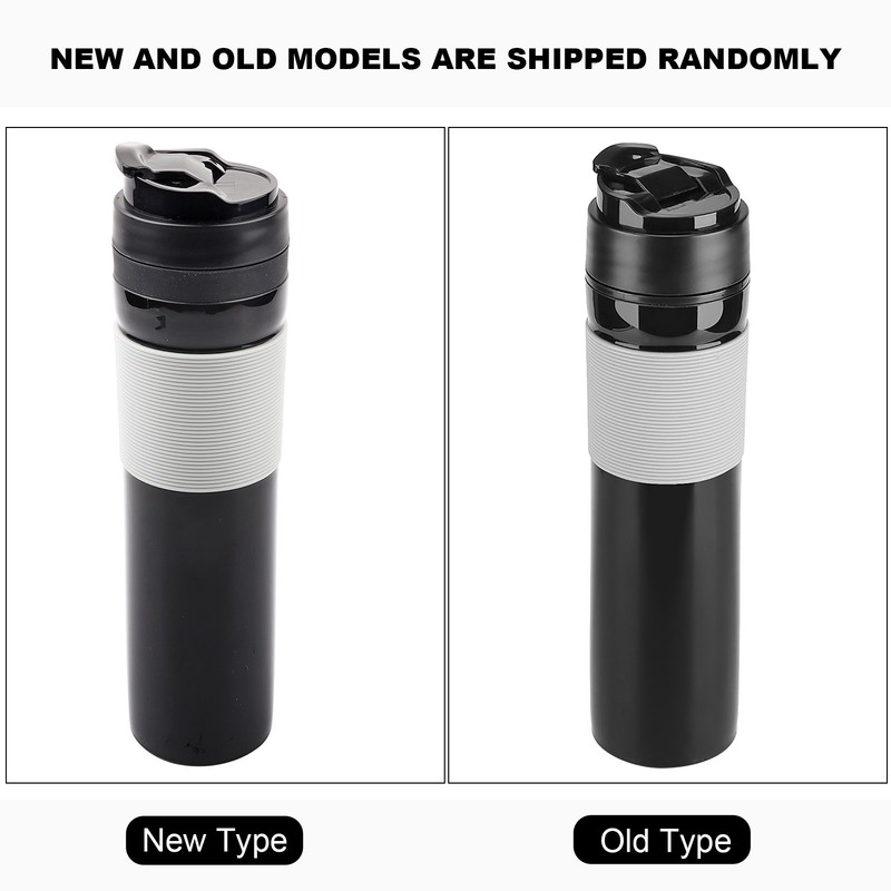 350ml Portable Coffee Press Bottle Tea Coffee Maker Drinking Water