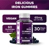 Vitamatic Iron 65 mg Gummies Supplement for Women & Men