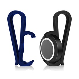 Pack of 2 Sun Visor Holder for Ooono Co-Driver No.1, Black Blue Sun Visor Holder for Ooono Co-Driver, Mount/Clip for Sun Visor, Holder for Camera, Generic Holder Car