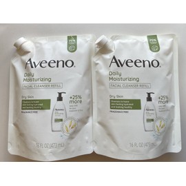Aveeno 2 Aveeno Daily Moisturizing Facial Cleanser Refill 16 oz. ea Fragrance Free
