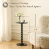 Fultyle Round Side Table, Small Drink Table for Small Spaces,