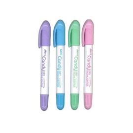 AMOS Pencil Pastel Gel Dry Set of 4 Colours, Multi-Colour
