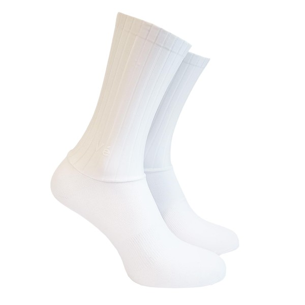 VELOWORKSHOP XX High Performance Aero Cycling Socks White 8-11 UK