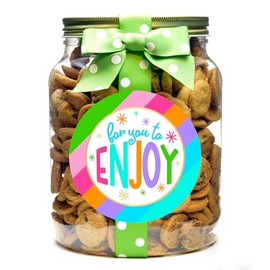 Nam's Bits Chocolate Chip Cookies - Enjoy Half Gallon Jar - BSEN