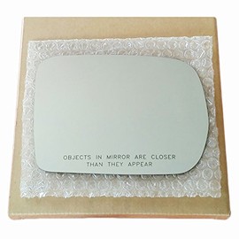 Mirror Glass and Adhesive for 1999-2004 Honda Odyssey Van Passenger Right Side Replacement