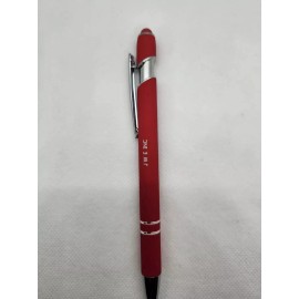 JWE INC. Stylus-pen; Bright Alpha Soft Touch, Metal Stylus, Ballpoint Pen, by JWE Inc.