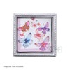 Servette Home Napkin Holder Beaded Edge Metal Flat Napkin Box