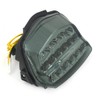 MZS Motorcycle Tail Light LED Integrated Turn Signal Blinker Smoke