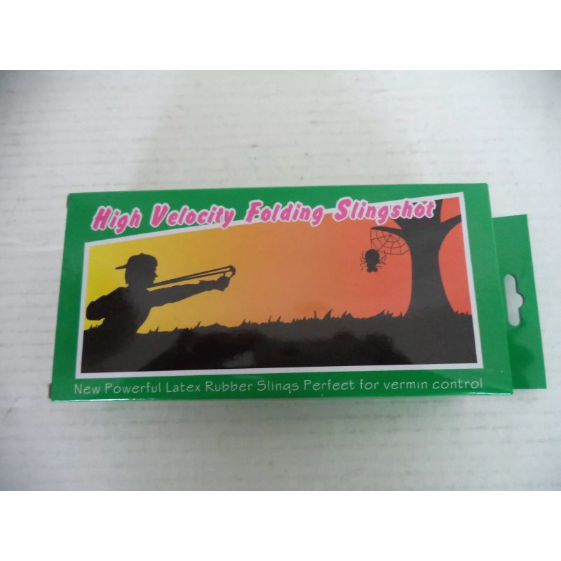 Unbranded High Velocity Folding Hunting Slingshots. Pocket Sized.