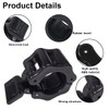 Ruayia Dumbbell Clasps, 2 Pairs of Barbell Bars, 2.5 cm,