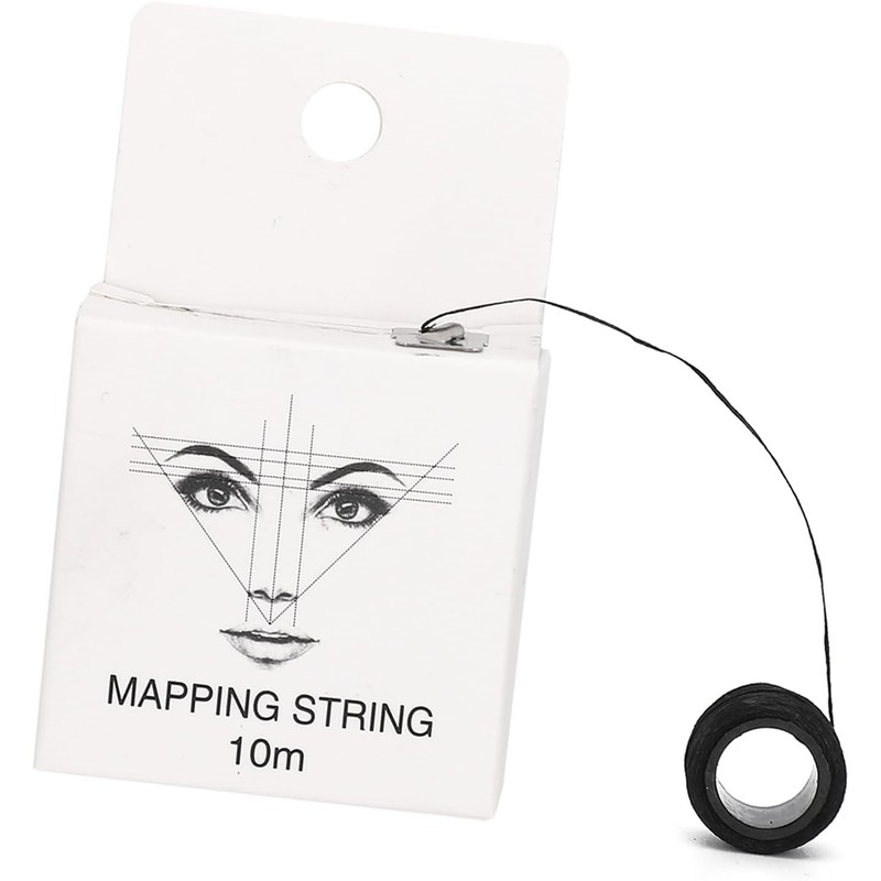 Cuerda de mapeo de cejas preentintada, cuerdas de mapeo para