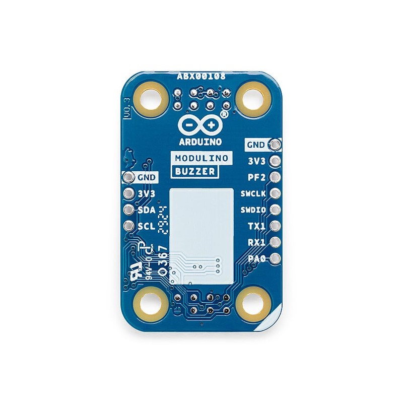 Modulino Buzzer Sound Module, Arduino Compatible, Qwiic Interface, Programmable Tones