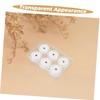 SHOWERORO 1Set Gemstone Display Box with Lid Jewelry Organizer Case