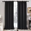 Deconovo Store 2 Cortina Forro Blackout Aislamiento Térmico Ruido 132x242cm
