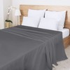 Utopia Bedding Flat Sheet - Soft Brushed Microfiber Fabric -