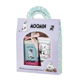 MUUMI Bath Gift Bag (Moomin, Scandinavian, Gift, Petite Gift), Other Lavender Set, 2 Assorted