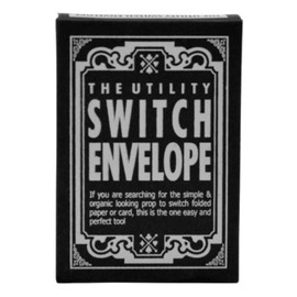 MilesMagic Magician's Set of 10 Utility Switch Envelopes Gimmick | Mind Reading Prediction Forcing Tool | Stage Magic | Street Magic | Close Up Card Mentalism Magic Trick