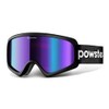 Powster Ski Goggles Snow OTG Snowboard Goggles Buckle Interchangeable Lens