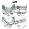 Wire Clips, M5, 25 Pack Wire Rope Clips, 304 Stainless