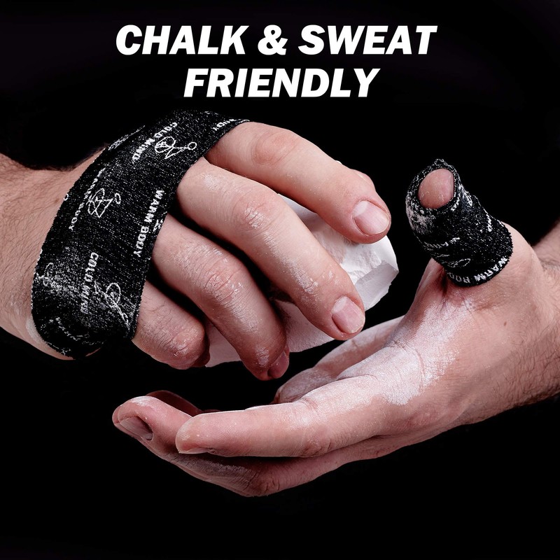 WARM BODY COLD MIND Premium Lifting Thumb Tape for Weightlifting,
