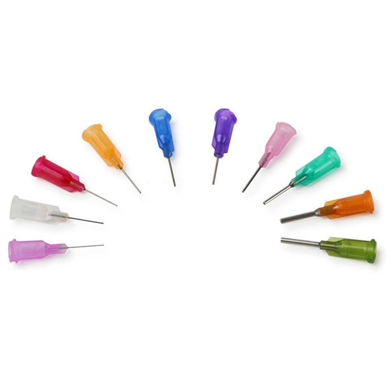 Brostown 120Pcs 1/2" Industrial Liquid Dispenser Needle Adhesive Glue Dispensing