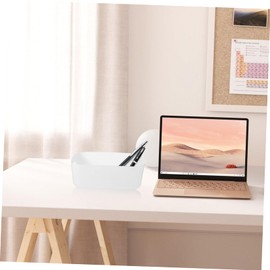 VILLFUL 6pcs Plastic Storage Bins Desktop Organizers for Bathroom Kitchen Home for Stationery Accessories Items Storage