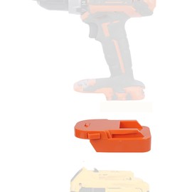 X-Adapter 1X Adapter for Ridgid 18v (Not Advanced) Cordless Tools Fits for DeWalt 20v MAX XR DCB203 DCB205 Lithium Batteries- Adapter Only