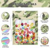 Housim 100 Piece Reusable Mylar Zipper Bags with Clear Window