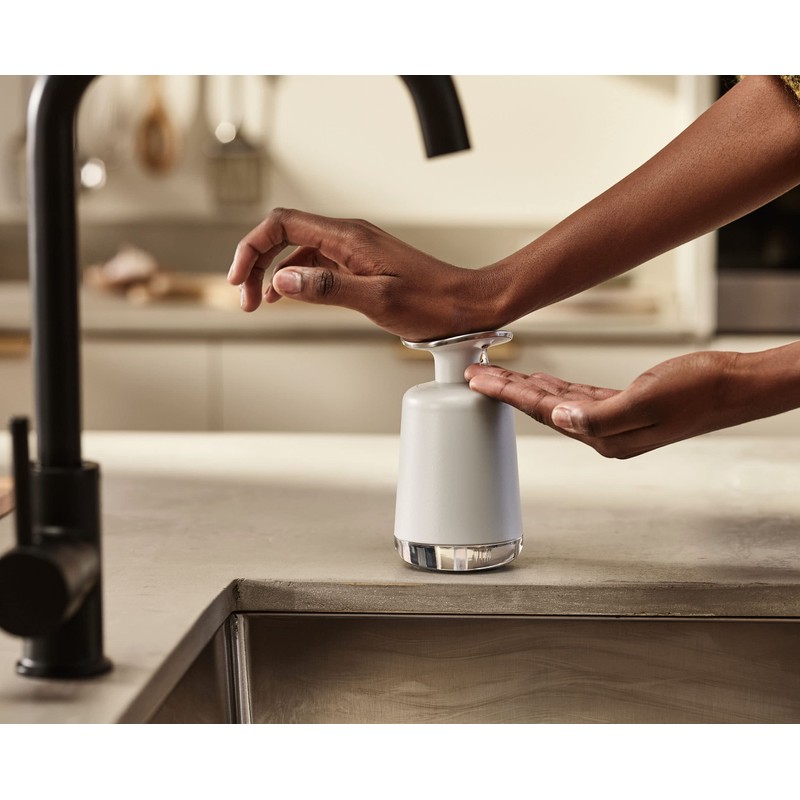 Joseph Joseph 851650 Hand Soap Dispenser, Washroom, Kitchen, Pressed Soap