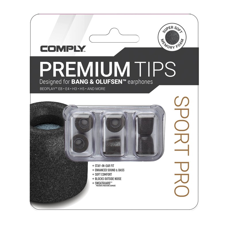 COMPLY Sport Pro B&O Earbud Tips - Medium x 3