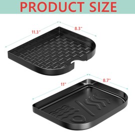WEBROIL 6613 Versatility Expansion Kit for Weber Lumin Compact Electric Grill, Heavy-duty Steel Smoking Reservoir Pan & Reversible Steam Pan, Electric Smoker Grill Accessories