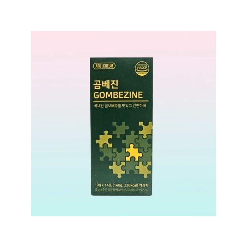 Gombejin 14 packs 1 box Archaeum Gombe Cabbage Sam Baek