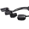 OLLGEN OBD2 Splitter Cable,OBD-II Extension Cable,1 Male to 3 Female