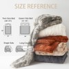 Krifey Faux Fur Throw Blanket, Super Soft Cozy Blanket, Luxury