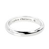 Lara Christie cr3872-w Eternal Beauty Silver Ring White Label, Metal,