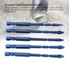 5-Piece Eccentric Drill Bit 6 mm Eccentric Drill Bit with