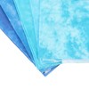 5Pcs Cotton Quilting Fabric Smudge Dyed 19.7in Long 17.7in Wide