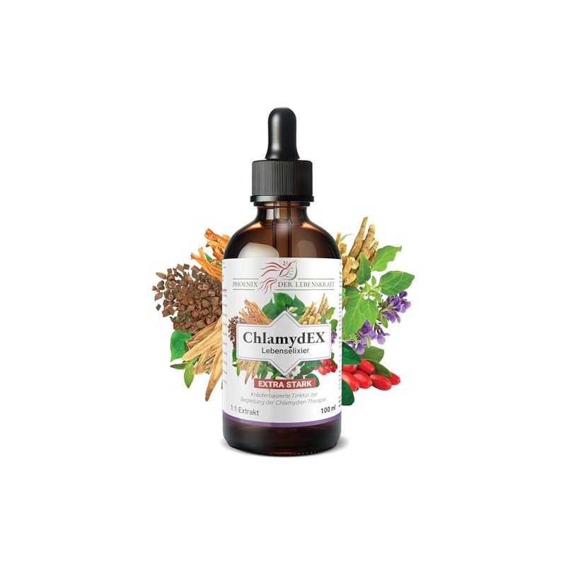 Phoenix der Lebenskraft ChlamydEx Life Elixir - Highly Concentrated Herbal