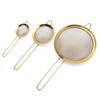 Stainless Steel Fine Mesh Oil Strainer Flour Colander Sieve Sifters