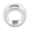 2Pcs FemaleThreaded Joint 8AN Car Liquid Flange Welding Aluminum Threaded
