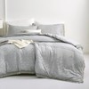 Arianaut Boho Queen Comforter Set Grey 3 Pieces Tufted Tassel