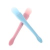Gatuida 4PCS Dual-Head Silicone Face Mask Applicator Brush Set with Spoon for Mud Clay Gel Masks Beauty Tools for Women Skincare Tools for Facial Application