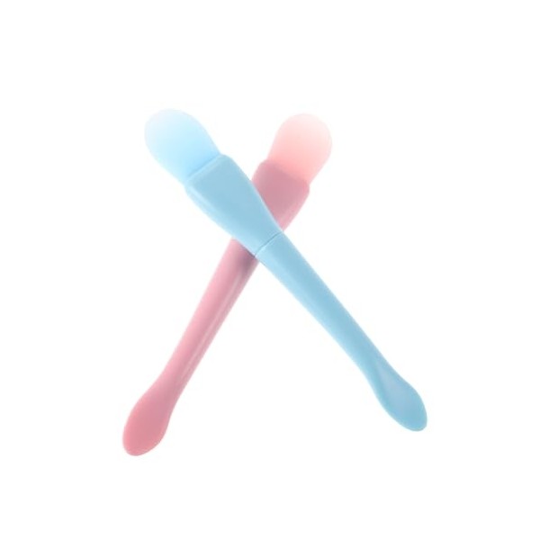 Gatuida 4PCS Dual-Head Silicone Face Mask Applicator Brush Set with